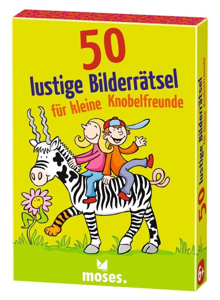 Cover: 4033477210777 | 50 lustige Bilderrätsel für Knobelfreunde (Kartenspiel) | Spiel | 2013
