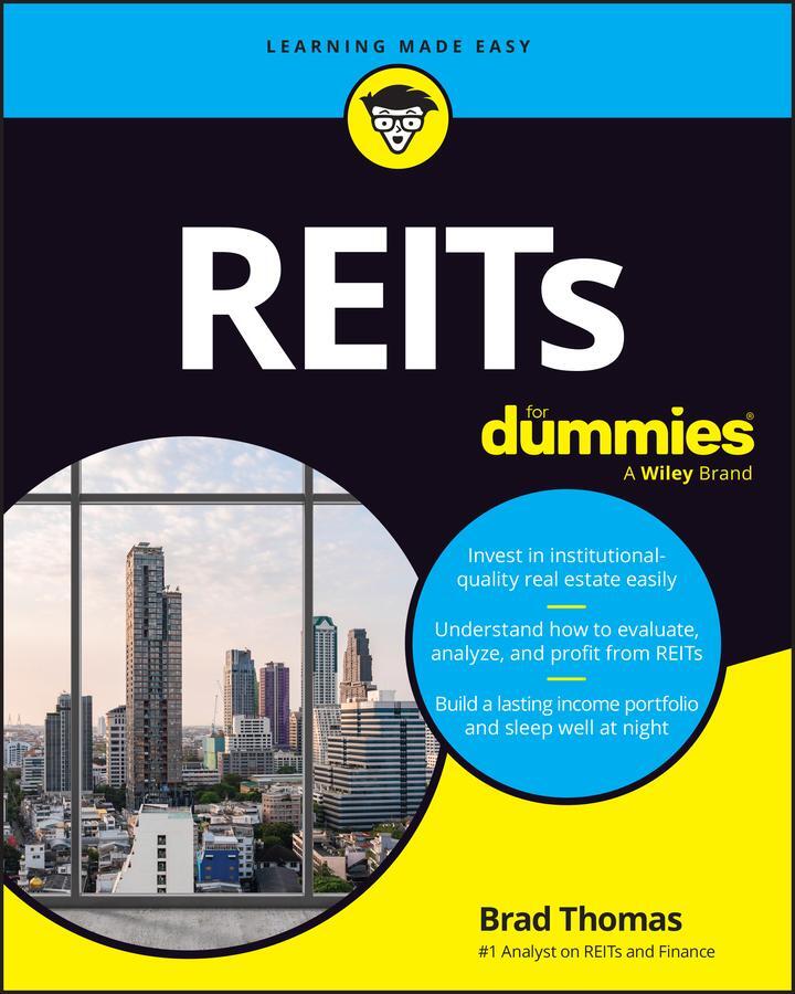 Cover: 9781394185351 | REITs For Dummies | Brad Thomas | Taschenbuch | 288 S. | Englisch