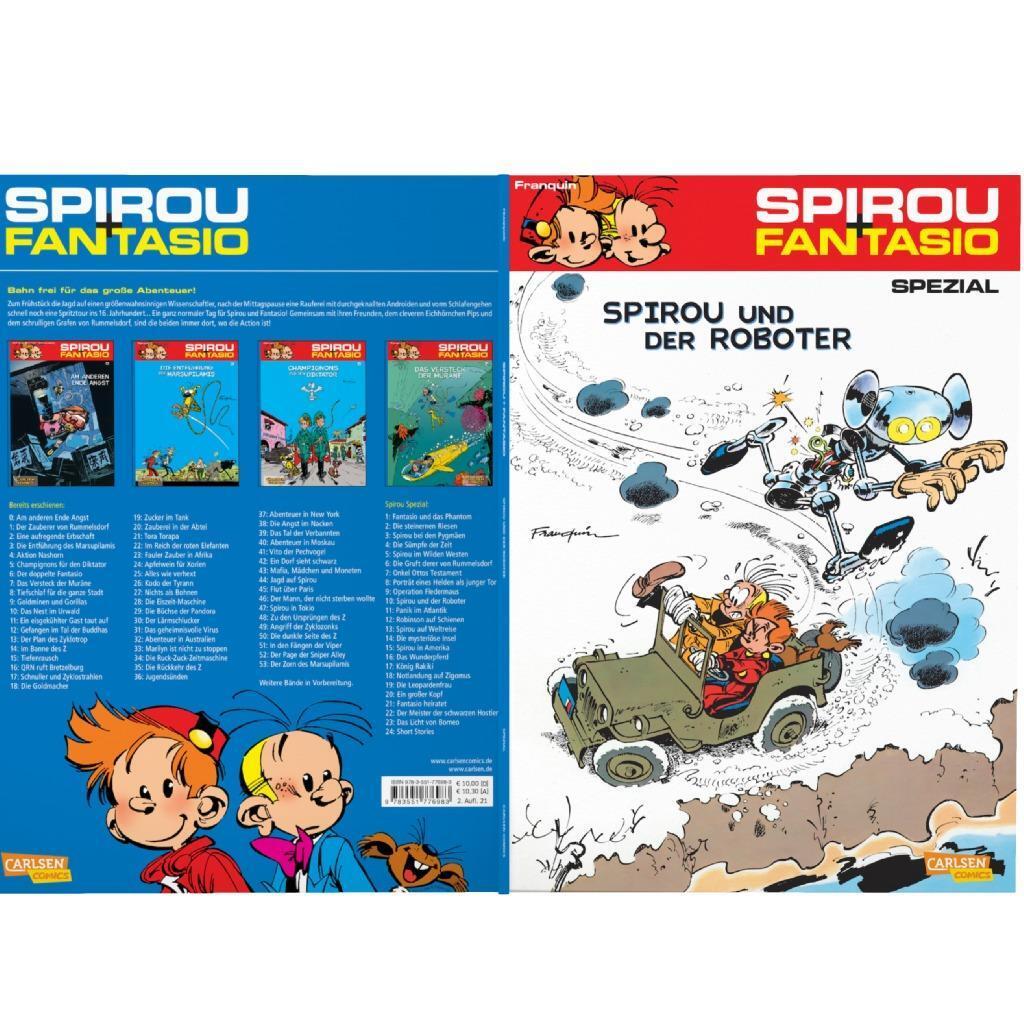 Bild: 9783551776983 | Spirou und Fantasio Spezial 10: Spirou und der Roboter | Franquin