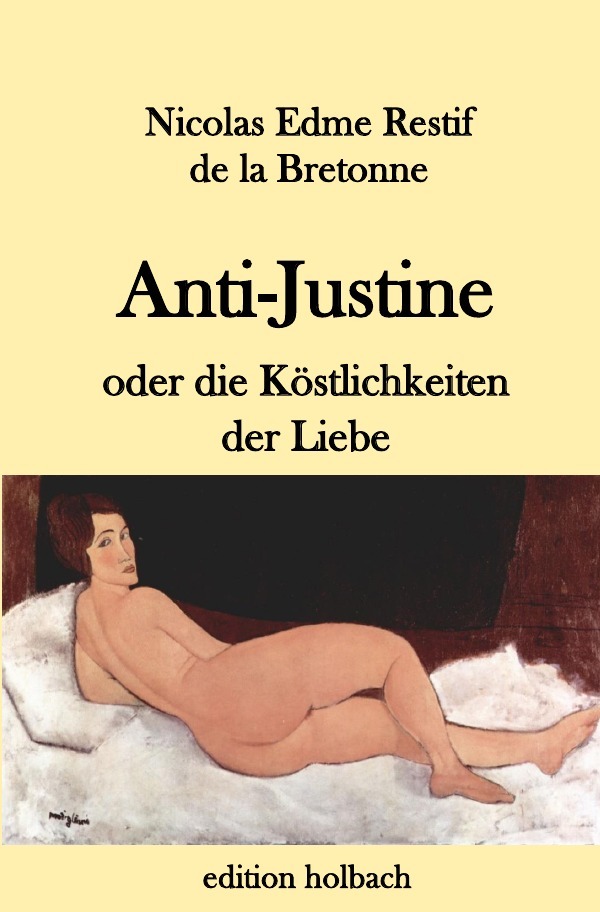 Cover: 9783746769615 | Anti-Justine | Nicolas Edme Restif de la Bretonne | Taschenbuch | 2018