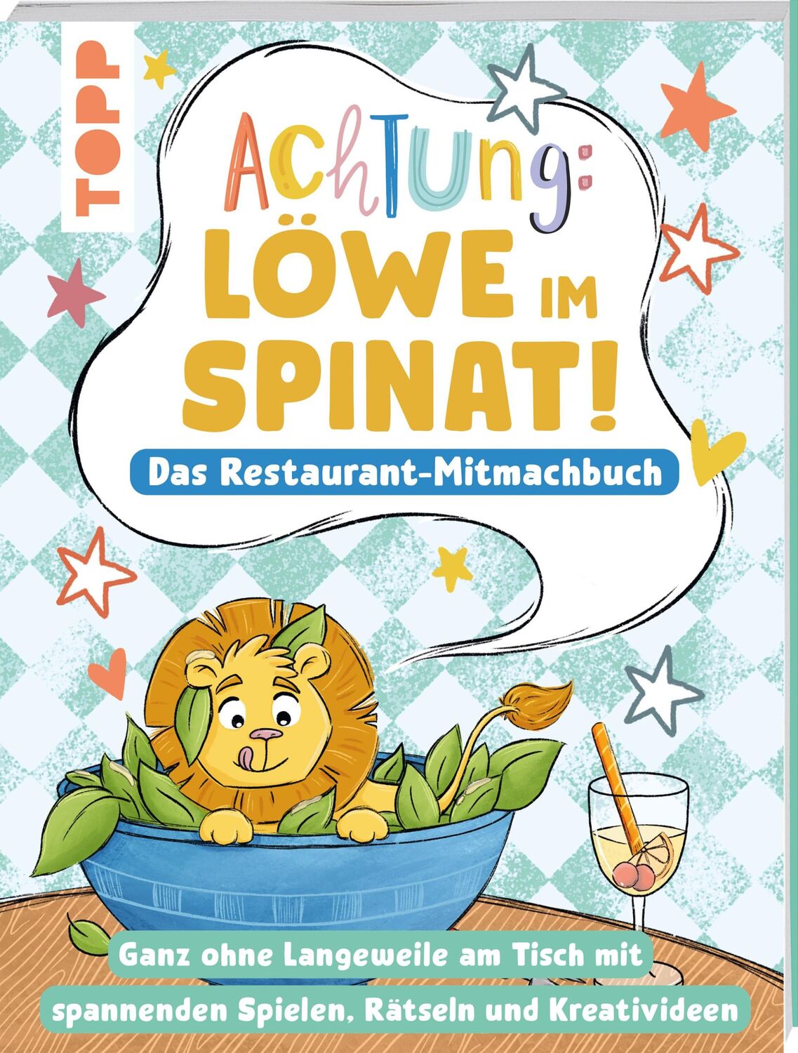 Cover: 9783735891761 | Achtung! - Löwe im Spinat: Das Restaurant-Mitmachbuch | Schwendemann