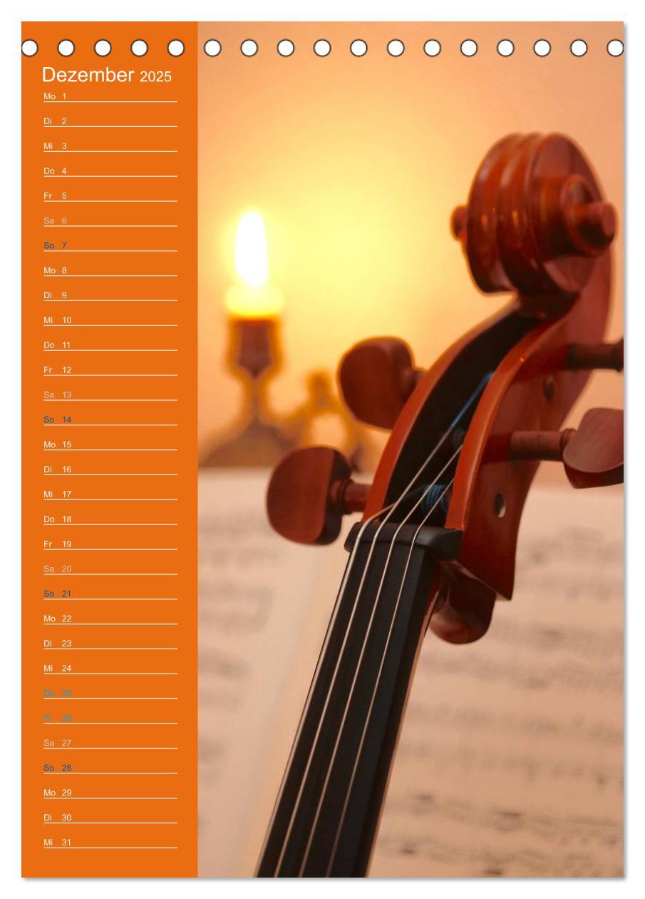 Bild: 9783457009536 | Geliebtes Cello (Tischkalender 2025 DIN A5 hoch), CALVENDO...