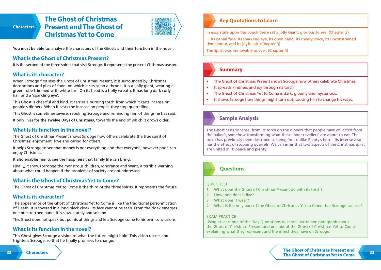 Bild: 9780008551544 | A Christmas Carol: AQA GCSE 9-1 English Literature Text Guide | Gcse
