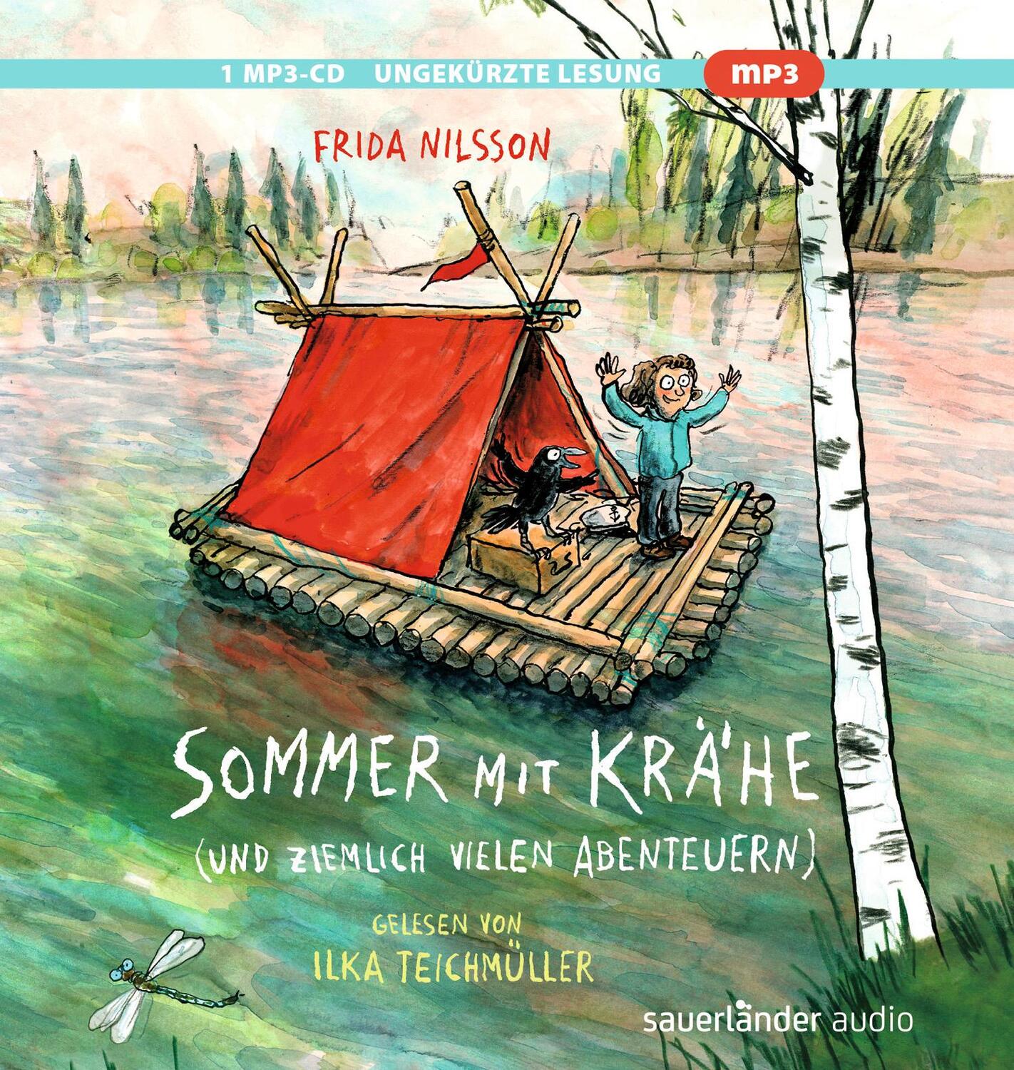 Cover: 9783839844052 | Sommer mit Krähe | (und ziemlich vielen Abenteuern) | Frida Nilsson