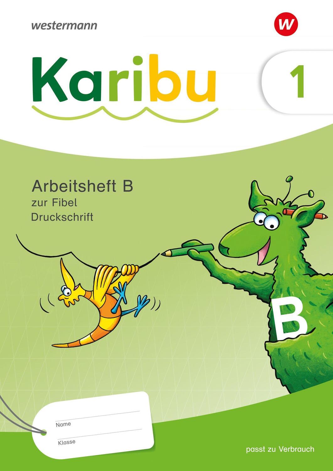 Cover: 9783141292435 | Karibu. Arbeitsheft 1 (B) Druckschrift zur Fibel: Verbrauch | Deutsch