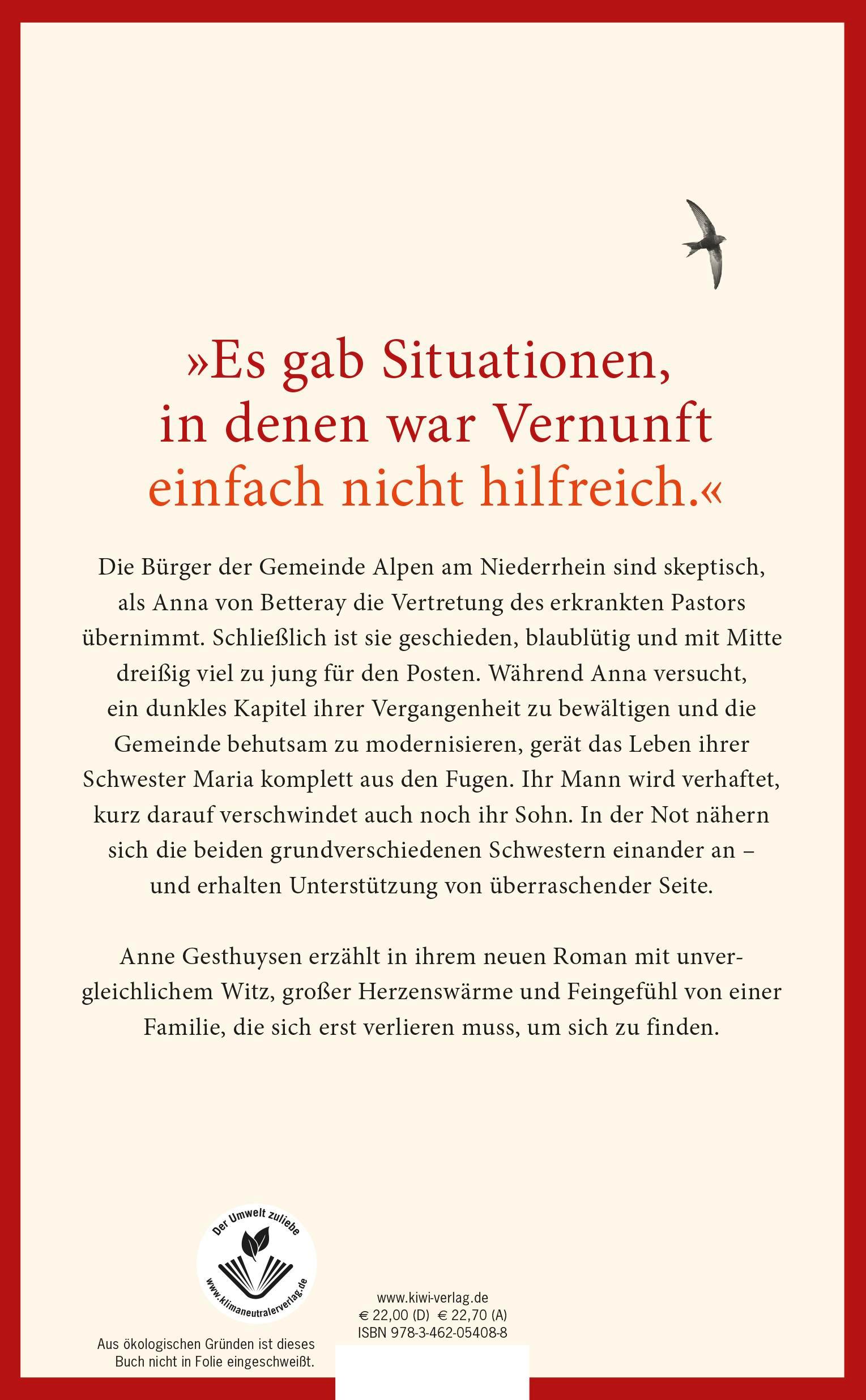 Rückseite: 9783462054088 | Wir sind schließlich wer | Roman | Anne Gesthuysen | Buch | 412 S.