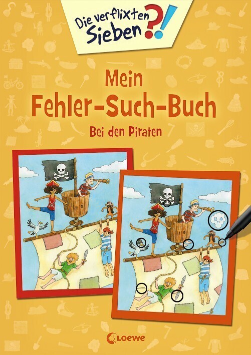 Cover: 9783743200647 | Die verflixten Sieben - Mein Fehler-Such-Buch | Rätseln (u. a.) | Buch