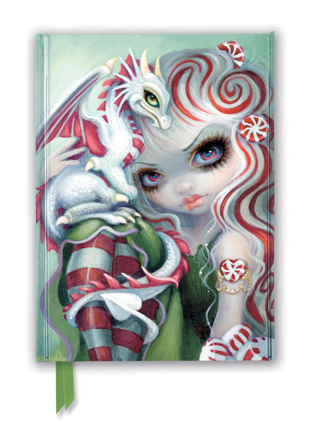 Cover: 9781787555426 | Jasmine Becket-Griffith: Peppermint Dragonling (Foiled Journal) | Buch