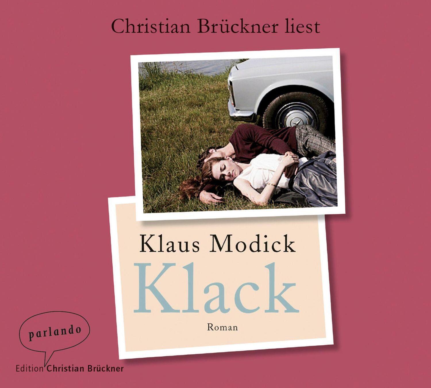 Cover: 9783941004467 | Klack | Klaus Modick | Audio-CD | 379 Min. | Deutsch | 2013