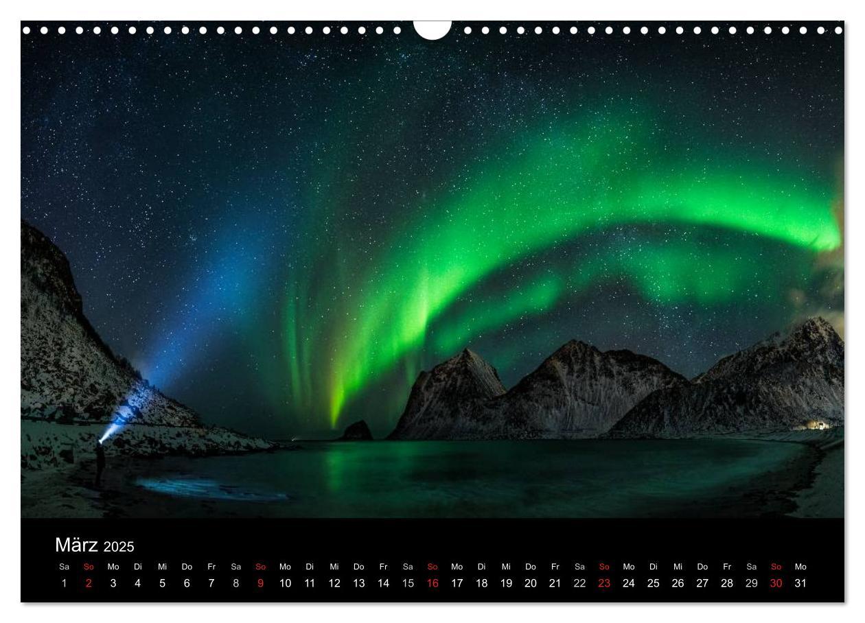 Bild: 9783435567386 | Sternensucher - Landschaft unter Sternen (Wandkalender 2025 DIN A3...