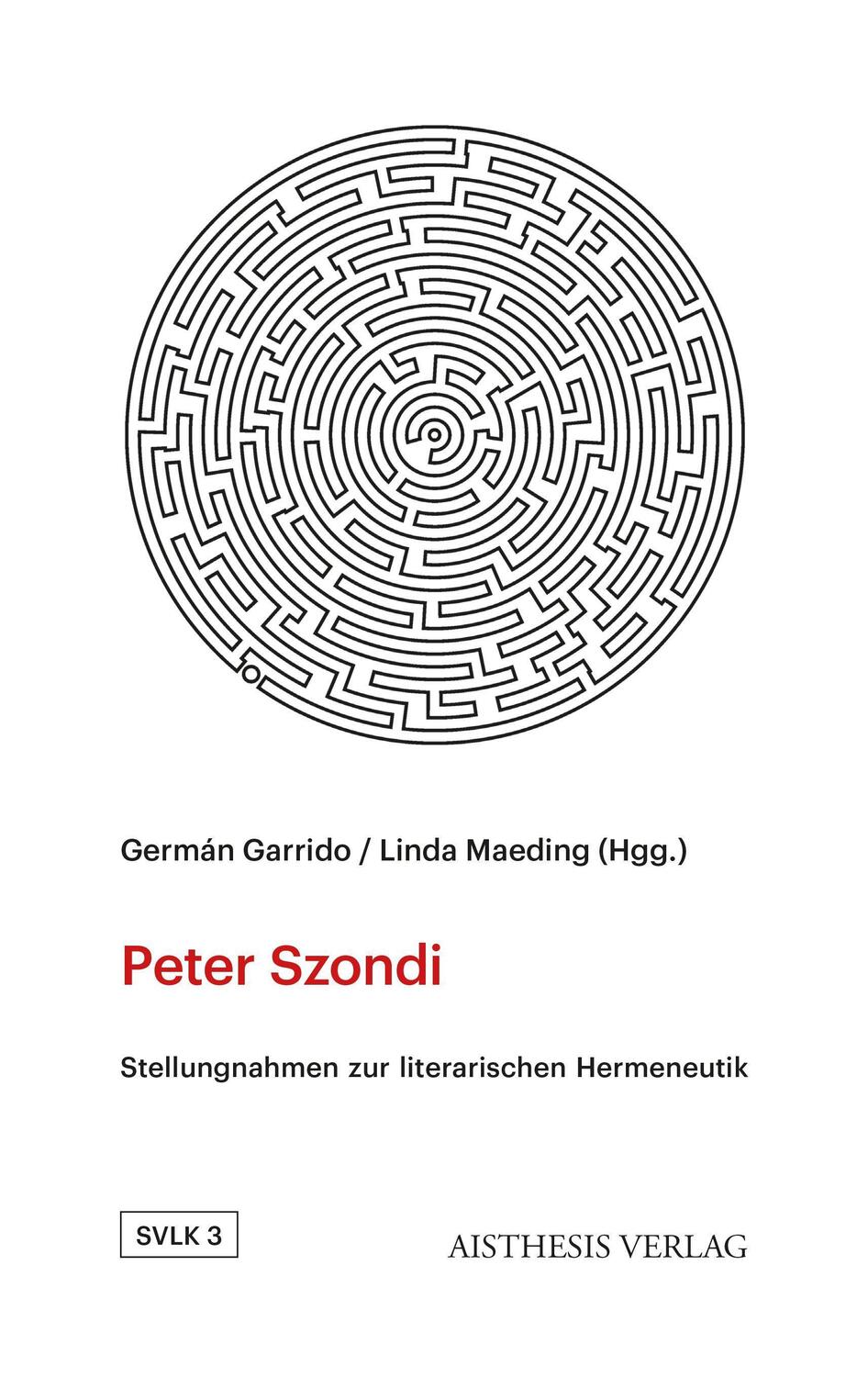 Cover: 9783849817718 | Peter Szondi | Stellungnahmen zur literarischen Hermeneutik | Buch