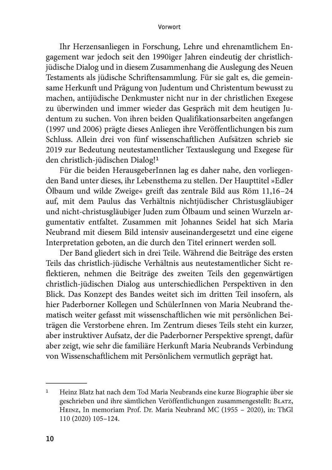 Bild: 9783460001053 | "Edler Ölbaum und wilde Zweige (Röm 11,16-24)" | Heinz Blatz (u. a.)