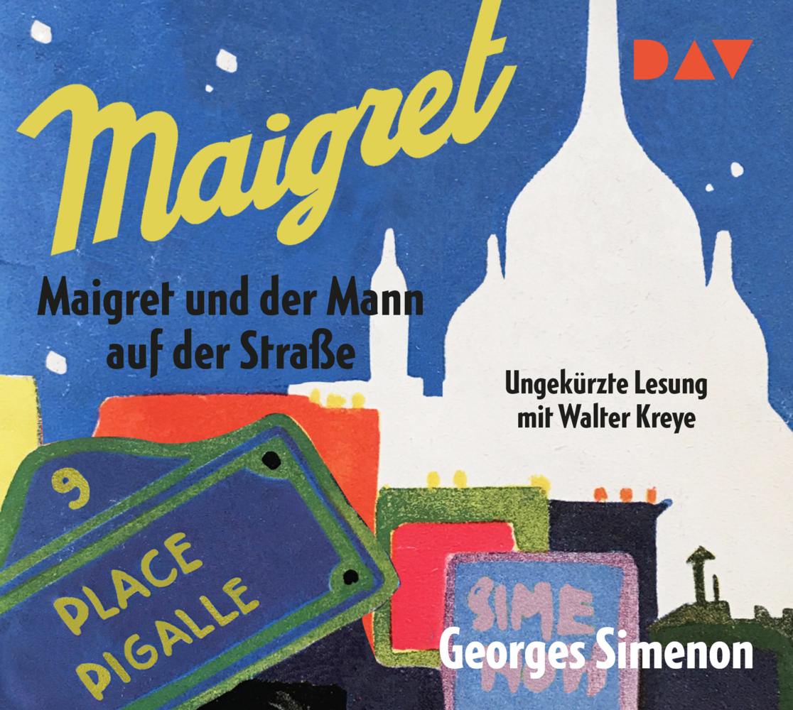 Cover: 9783742410269 | Maigret und der Mann auf der Straße, 2 Audio-CDs | Georges Simenon