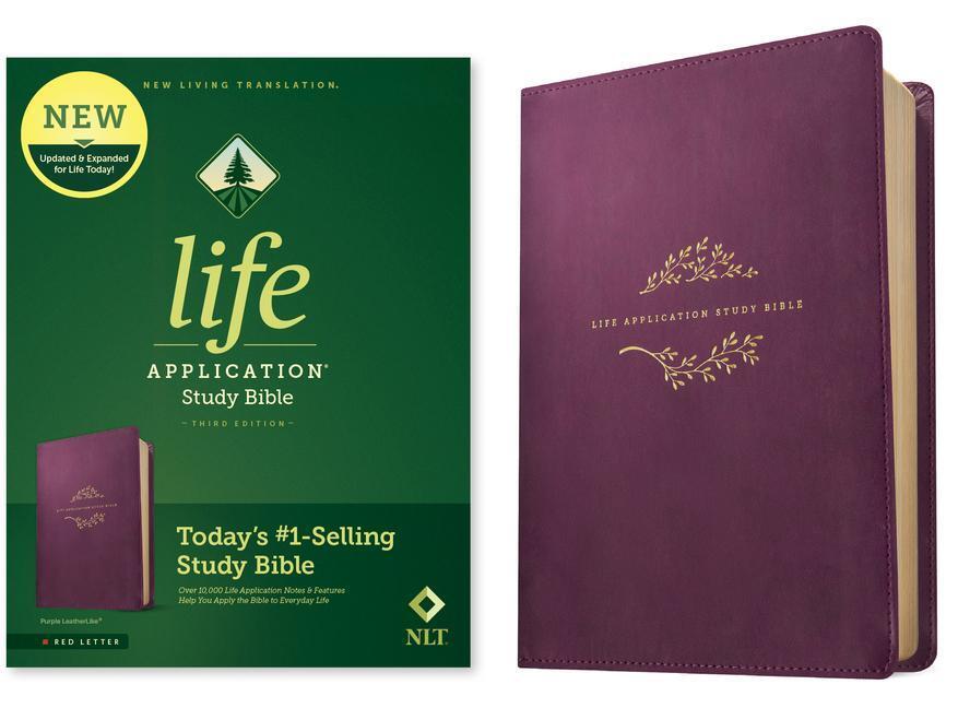 Cover: 9781496455185 | NLT Life Application Study Bible, Third Edition (Leatherlike,...