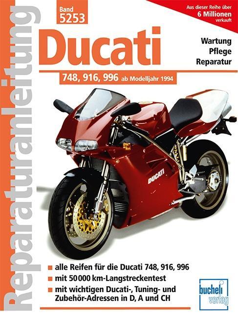Cover: 9783716820469 | Ducati 748, 916, 996 ab Modelljahr 1994. Band 5253 | Taschenbuch