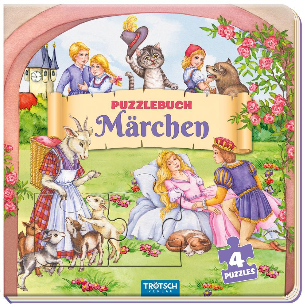 Cover: 9783965526679 | Trötsch Pappenbuch Puzzlebuch Märchen | Trötsch Verlag GmbH &amp; Co. KG