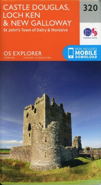 Cover: 9780319245729 | Castle Douglas, Loch Ken and New Galloway | Ordnance Survey | Englisch