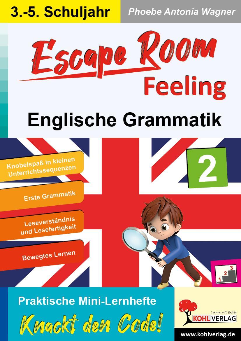 Cover: 9783985582716 | Escape Room Feeling ENGLISCHE GRAMMATIK | Praktisches Mini-Lernheft