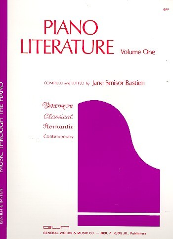 Cover: 9780849760082 | Piano Literature 1 | James Bastien | Bastien Piano Literature | Buch