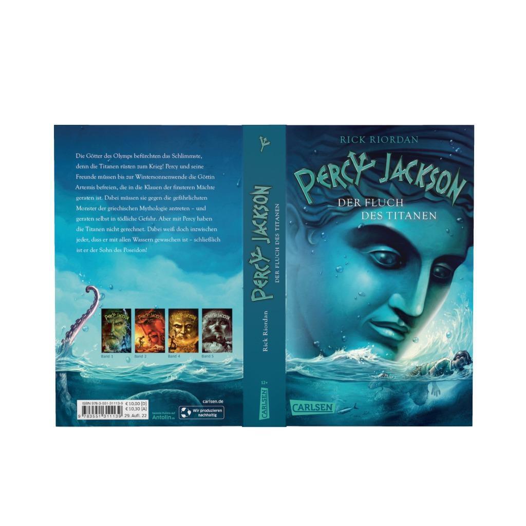 Bild: 9783551311139 | Percy Jackson 03. Der Fluch des Titanen | Rick Riordan | Taschenbuch