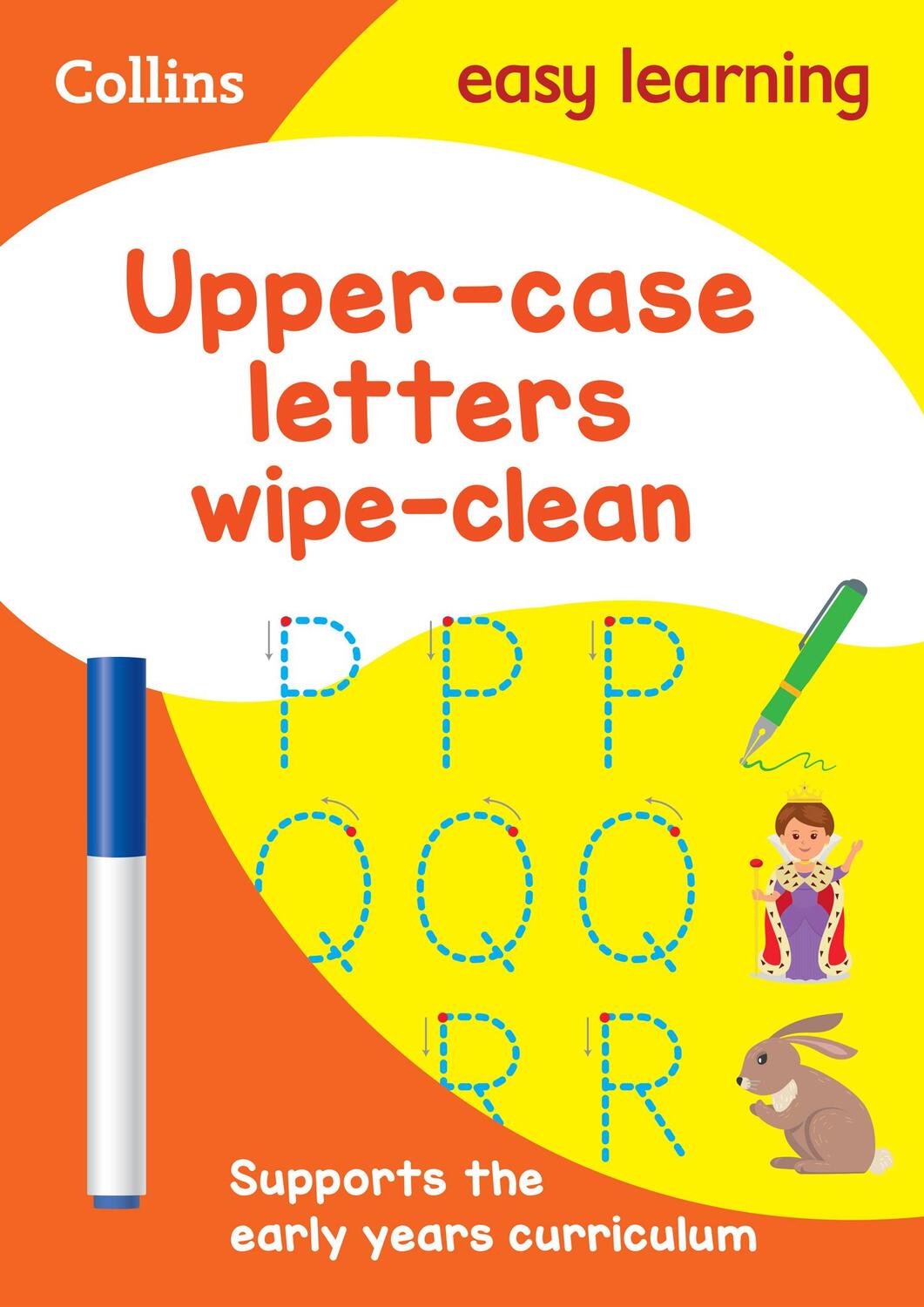 Cover: 9780008212919 | Upper Case Letters Age 3-5 Wipe Clean Activity Book | Learning | Buch
