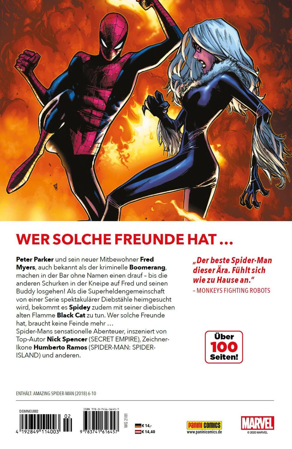 Rückseite: 9783741616457 | Spider-Man - Neustart | Bd. 2: Tödliche Spiele | Nick Spencer (u. a.)