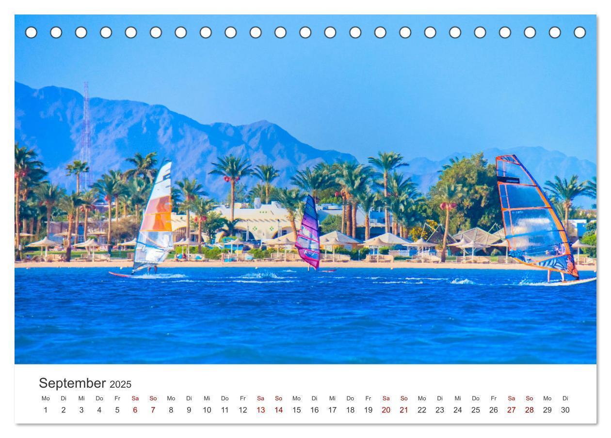 Bild: 9783383927317 | Windsurfen - Wellen und Wind (Tischkalender 2025 DIN A5 quer),...