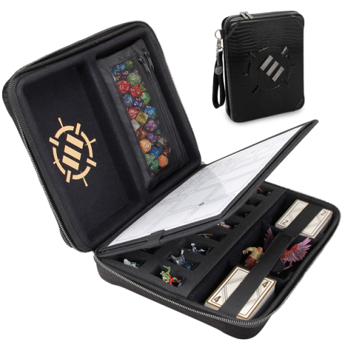 Cover: 637836619856 | ENHANCE Tabletop RPG Organizer Case Collector's Edition Black...