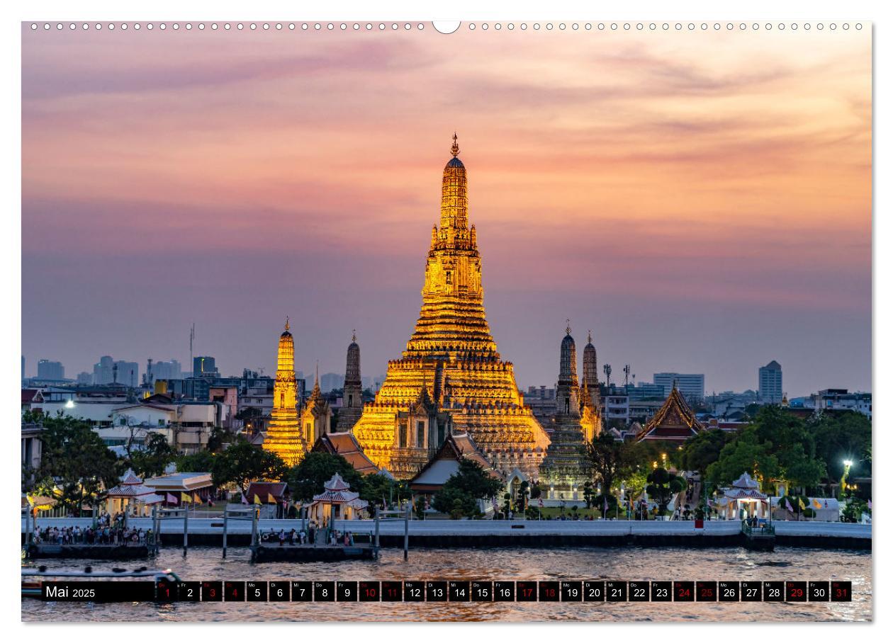 Bild: 9783435382743 | Bangkok - Thailand (Wandkalender 2025 DIN A2 quer), CALVENDO...