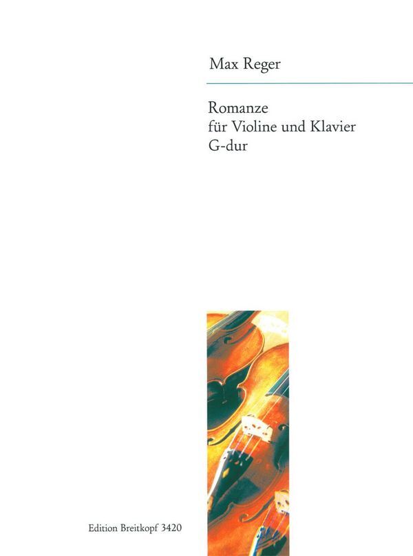 Cover: 9790004161784 | Romanze in G-Dur / Romance in G major | Max Reger | Buch
