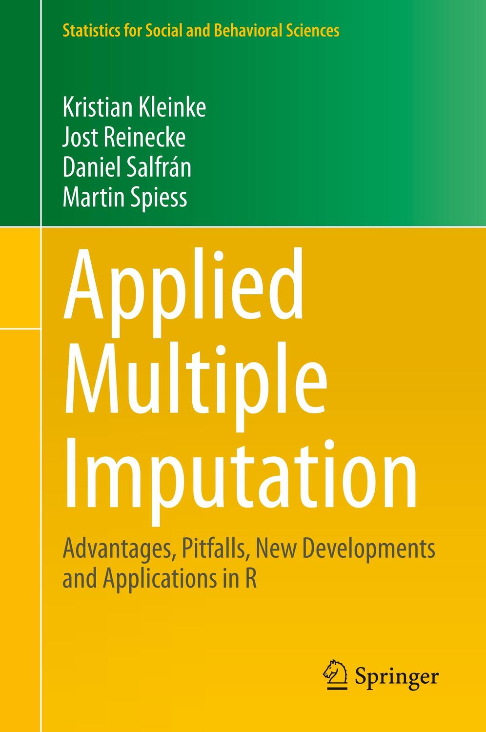 Cover: 9783030381639 | Applied Multiple Imputation | Kristian Kleinke (u. a.) | Buch | XI
