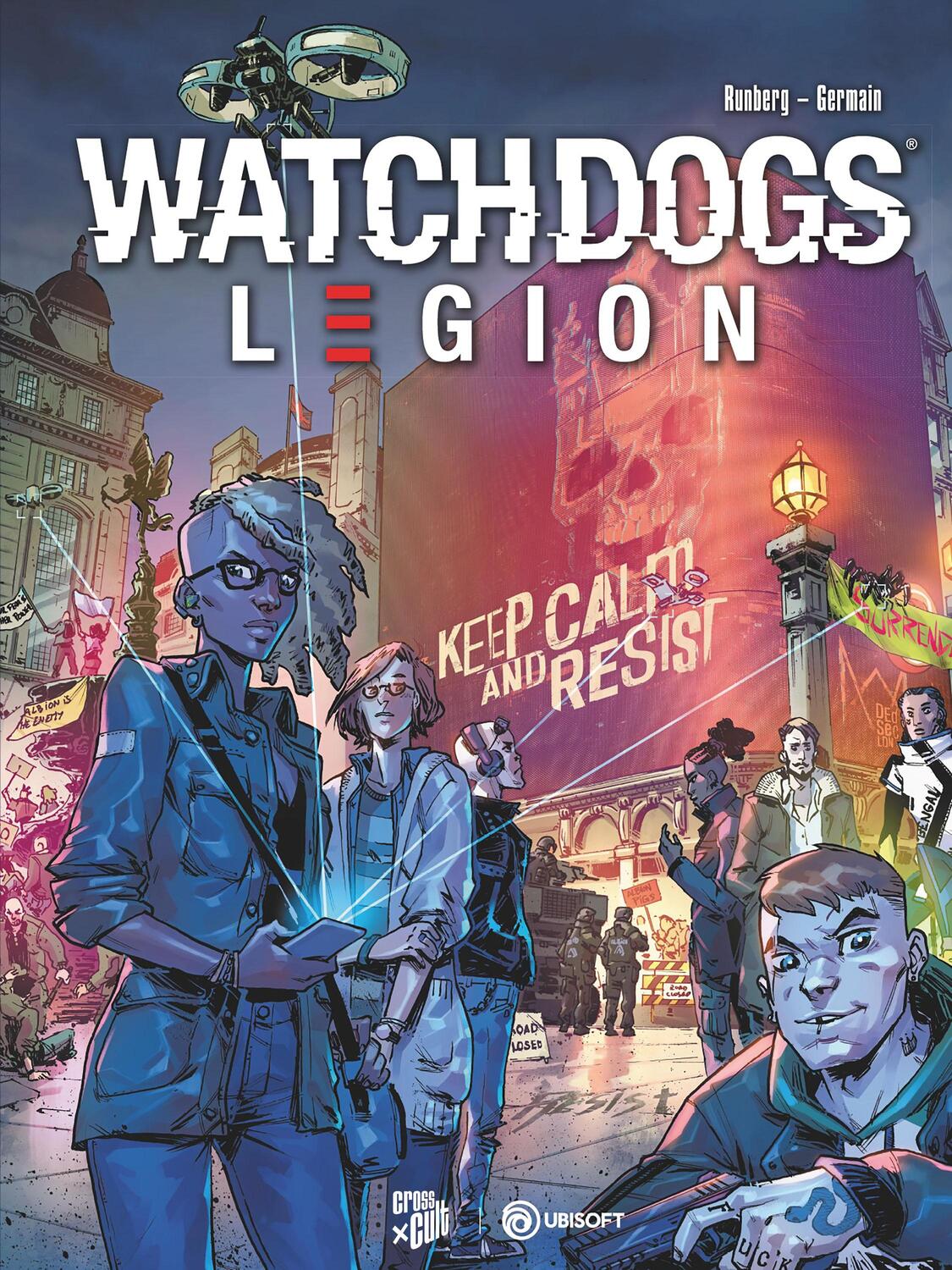 Cover: 9783986660055 | Watch Dogs: Legion | Die Graphic Novel | Sylvain Runberg | Buch | 2023
