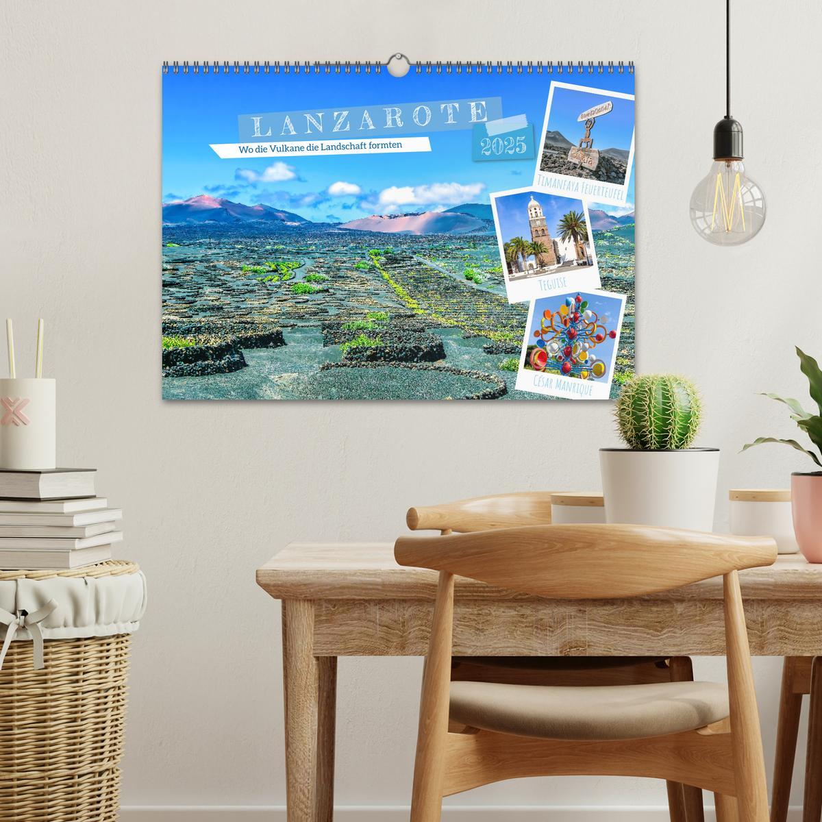 Bild: 9783435428441 | Lanzarote - Wo die Vulkane die Landschaft formten (Wandkalender...