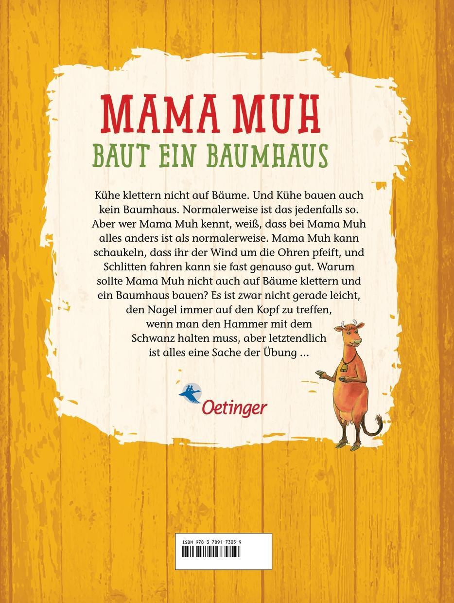 Rückseite: 9783789173059 | Mama Muh baut ein Baumhaus | Jujja Wieslander (u. a.) | Buch | 28 S.