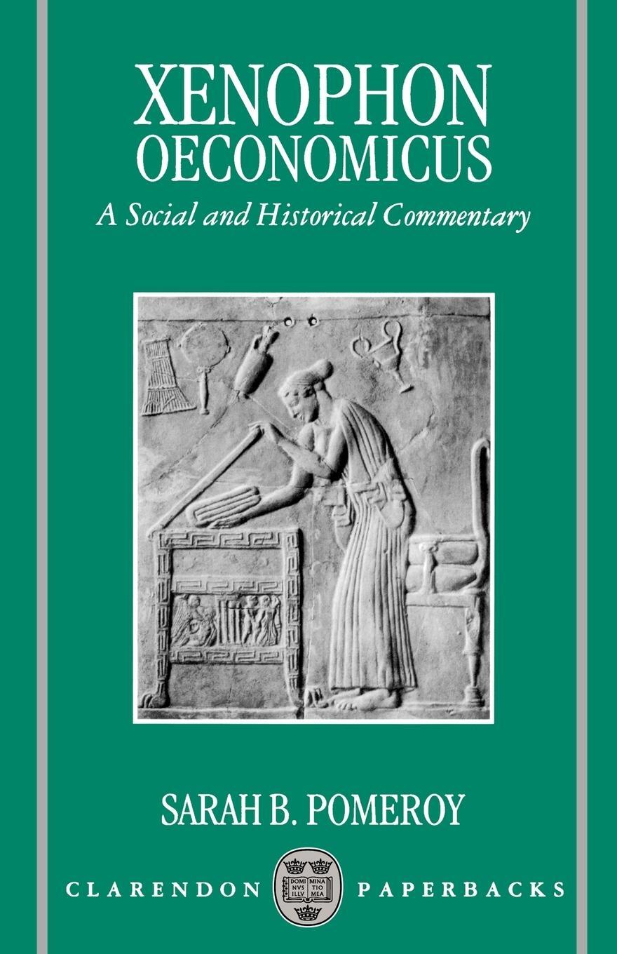 Cover: 9780198150251 | Oeconomicus | A Social and Historical Commentary | Xenophon | Buch