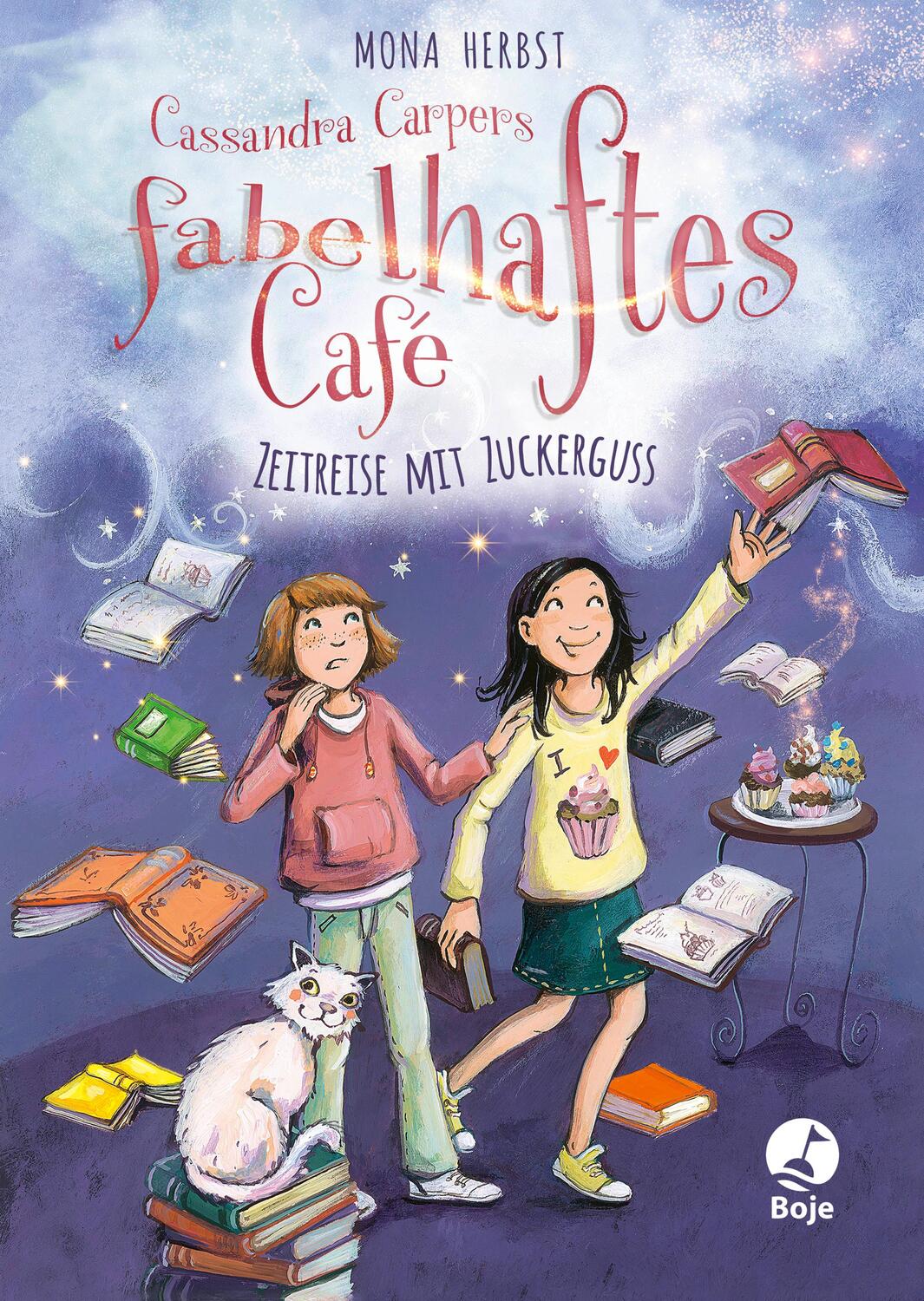 Cover: 9783414825704 | Cassandra Carpers fabelhaftes Café - Zeitreise mit Zuckerguss | Band 2