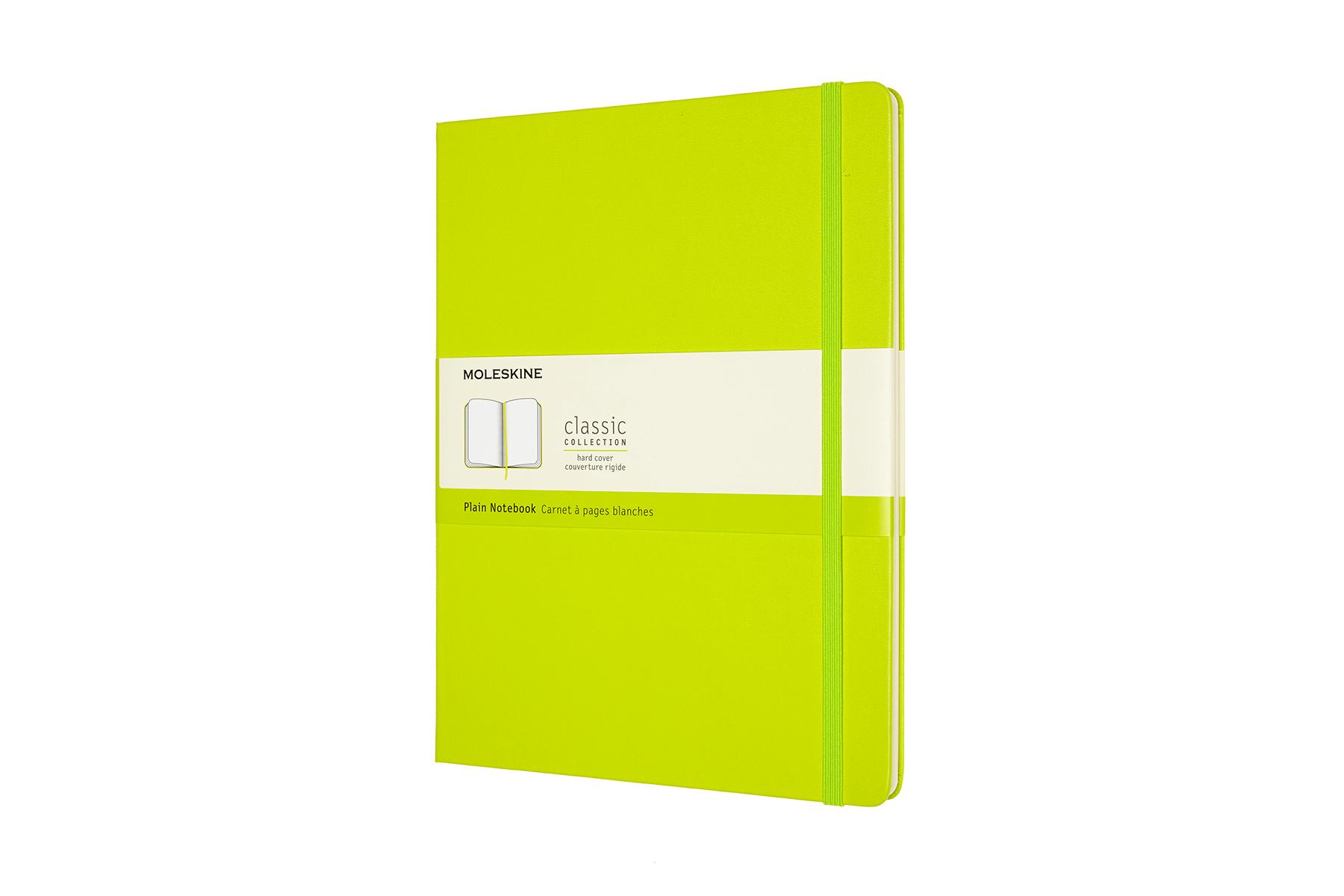 Cover: 8056420850901 | Moleskine Notizbuch XL, Blanko, Fester Einband, Limetten Grün | 240 S.