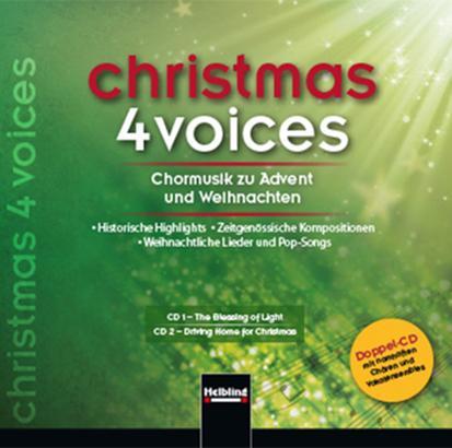 Cover: 9783990350812 | christmas 4 voices | 57 Choraufnahmen zur Advents- und Weihnachtszeit