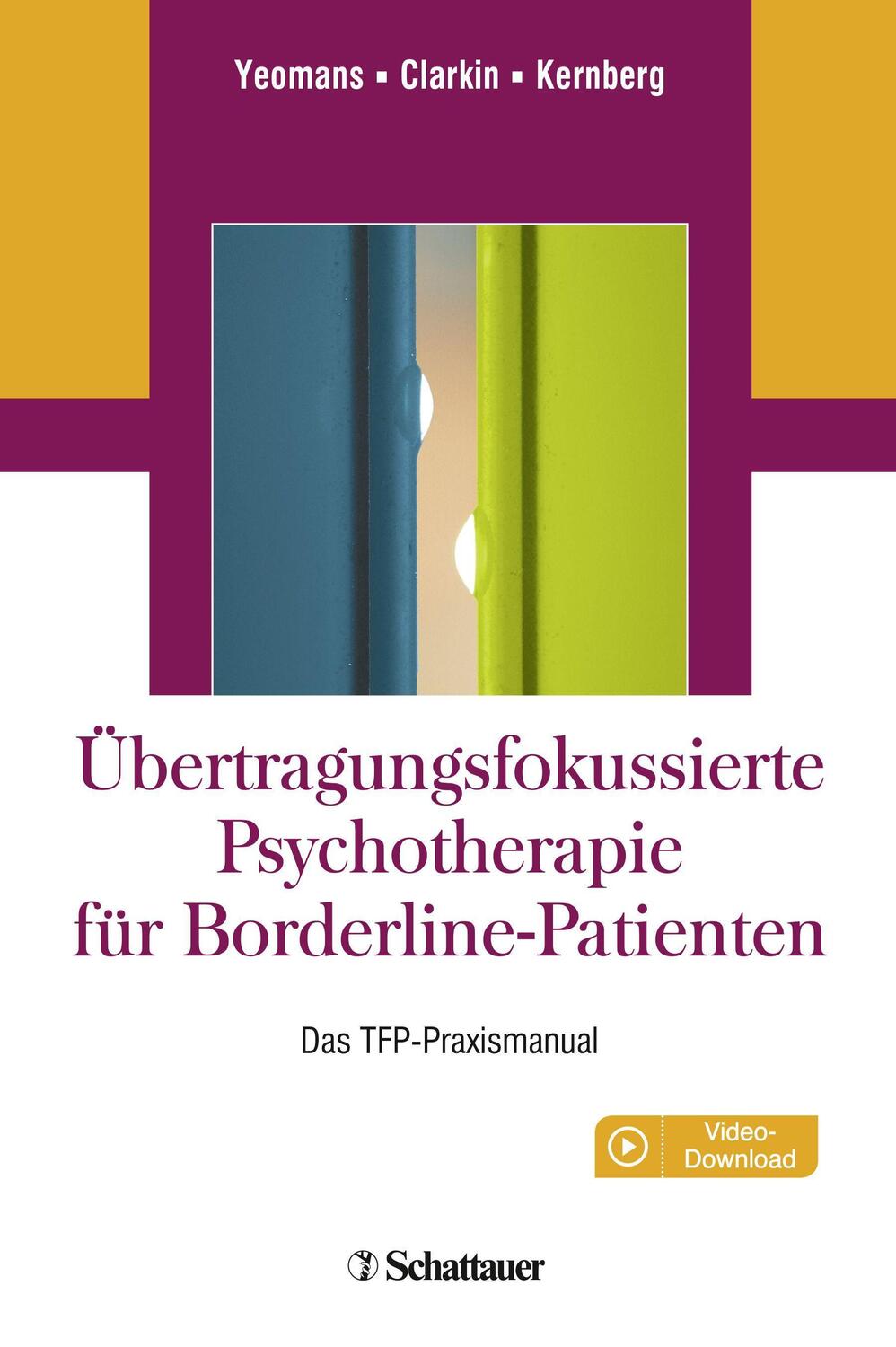 Cover: 9783608431605 | Übertragungsfokussierte Psychotherapie für Borderline-Patienten | Buch