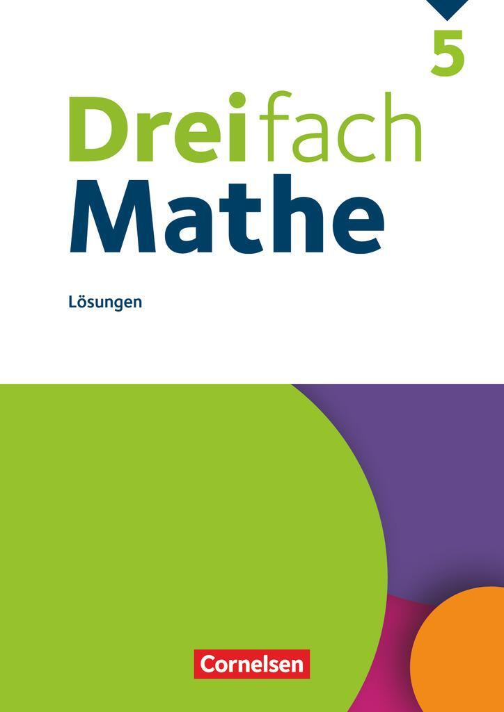 Cover: 9783060436361 | Dreifach Mathe 5. Schuljahr - Lösungen zum Schülerbuch | Stück | 2021