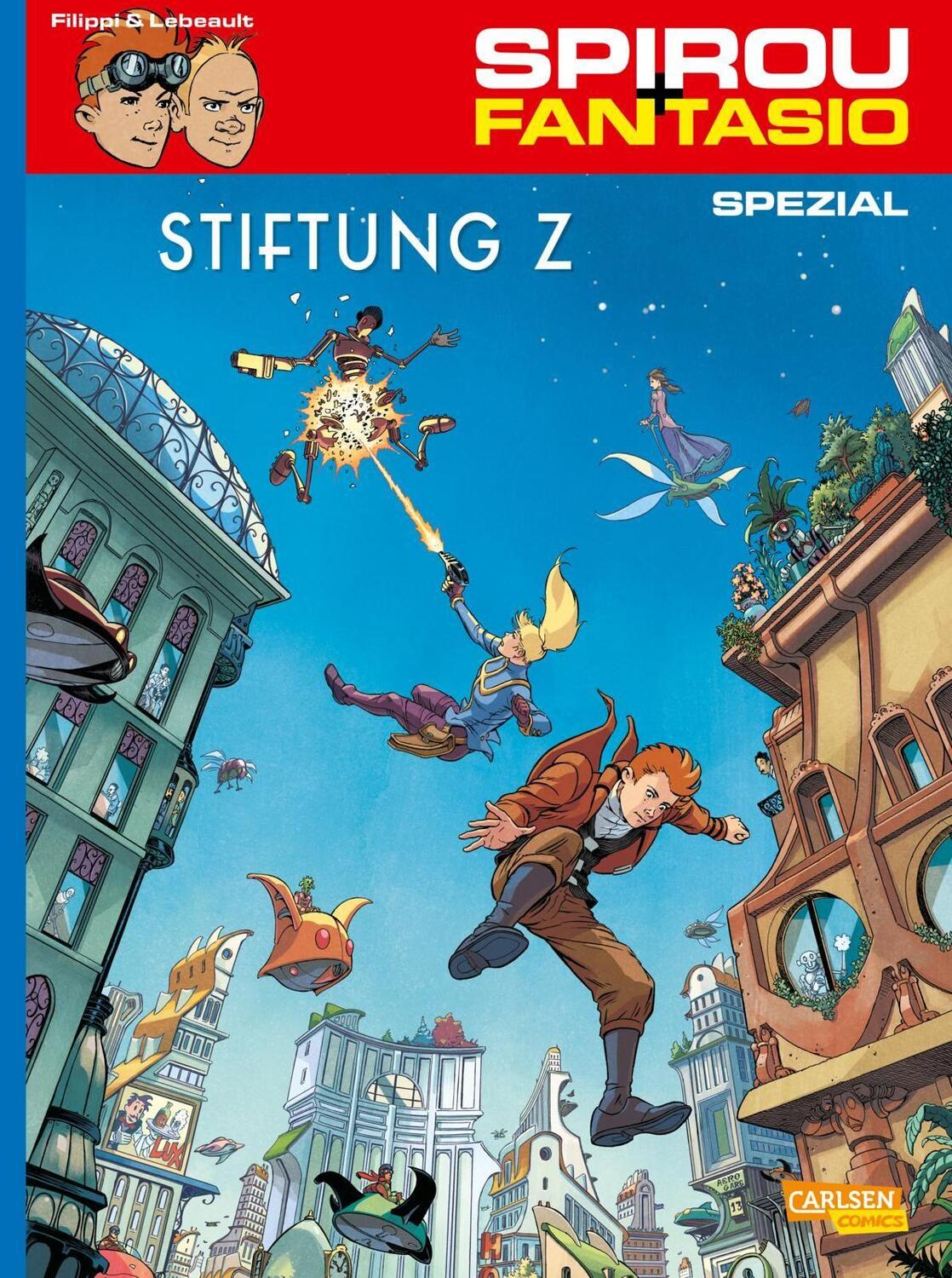 Cover: 9783551776273 | Spirou und Fantasio Spezial 27: Stiftung Z | Denis-Pierre Filippi