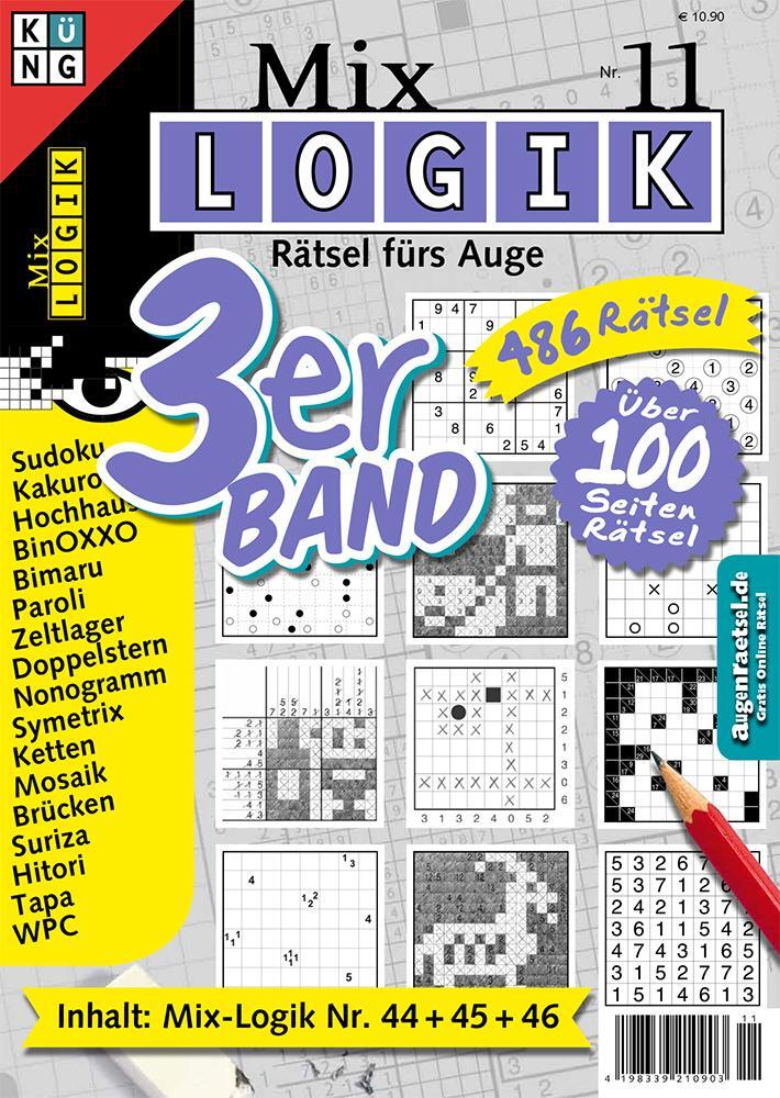 Cover: 9783906238456 | Mix Logik 3er-Band Nr. 11 | Taschenbuch | Mix Logik 3er-Band | Deutsch