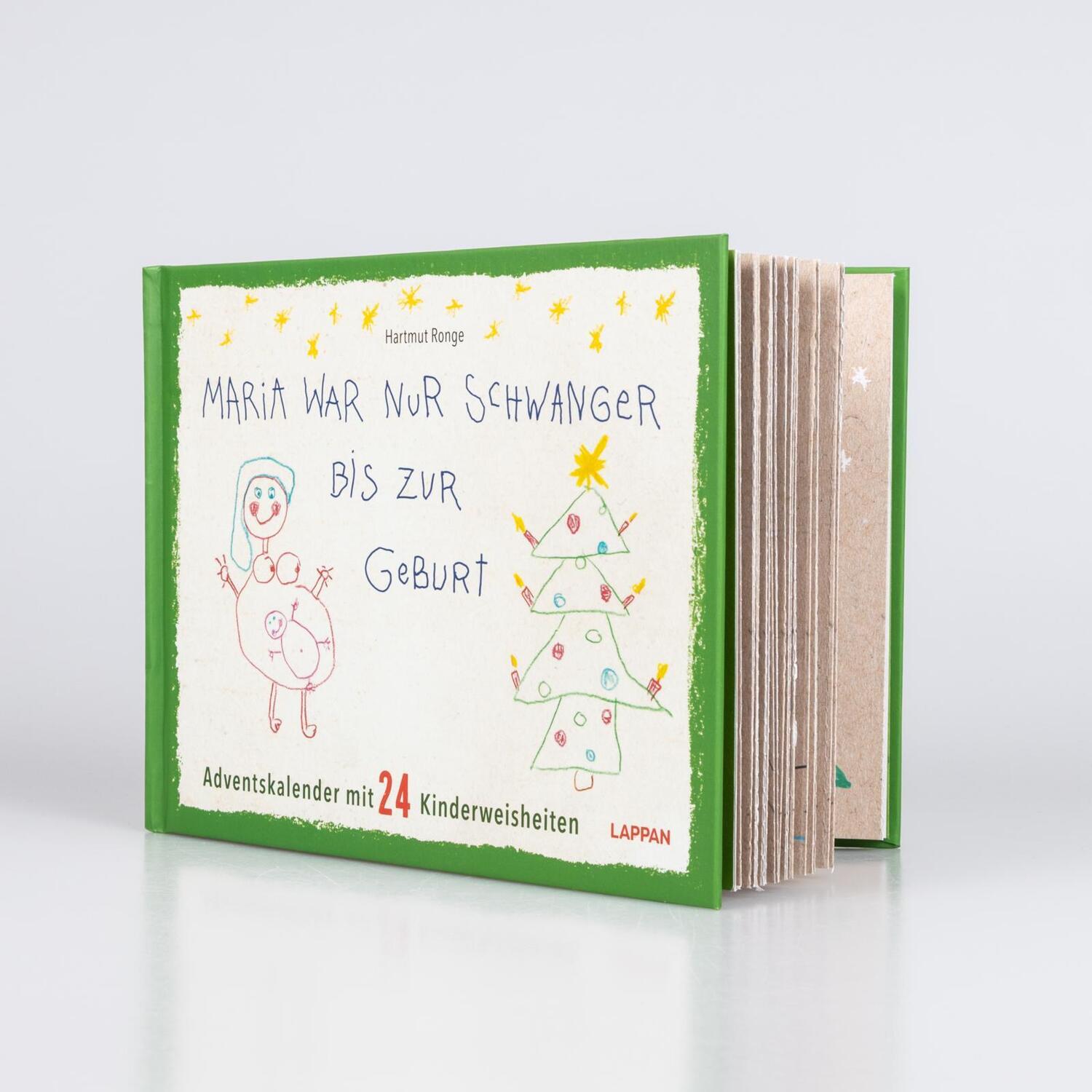 Bild: 9783830320555 | Maria war nur schwanger bis zur Geburt - Adventskalender mit 24...