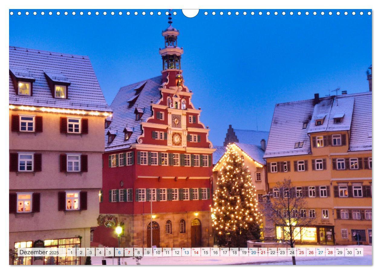 Bild: 9783457180709 | Esslingen zwischen Tag und Nacht (Wandkalender 2025 DIN A3 quer),...