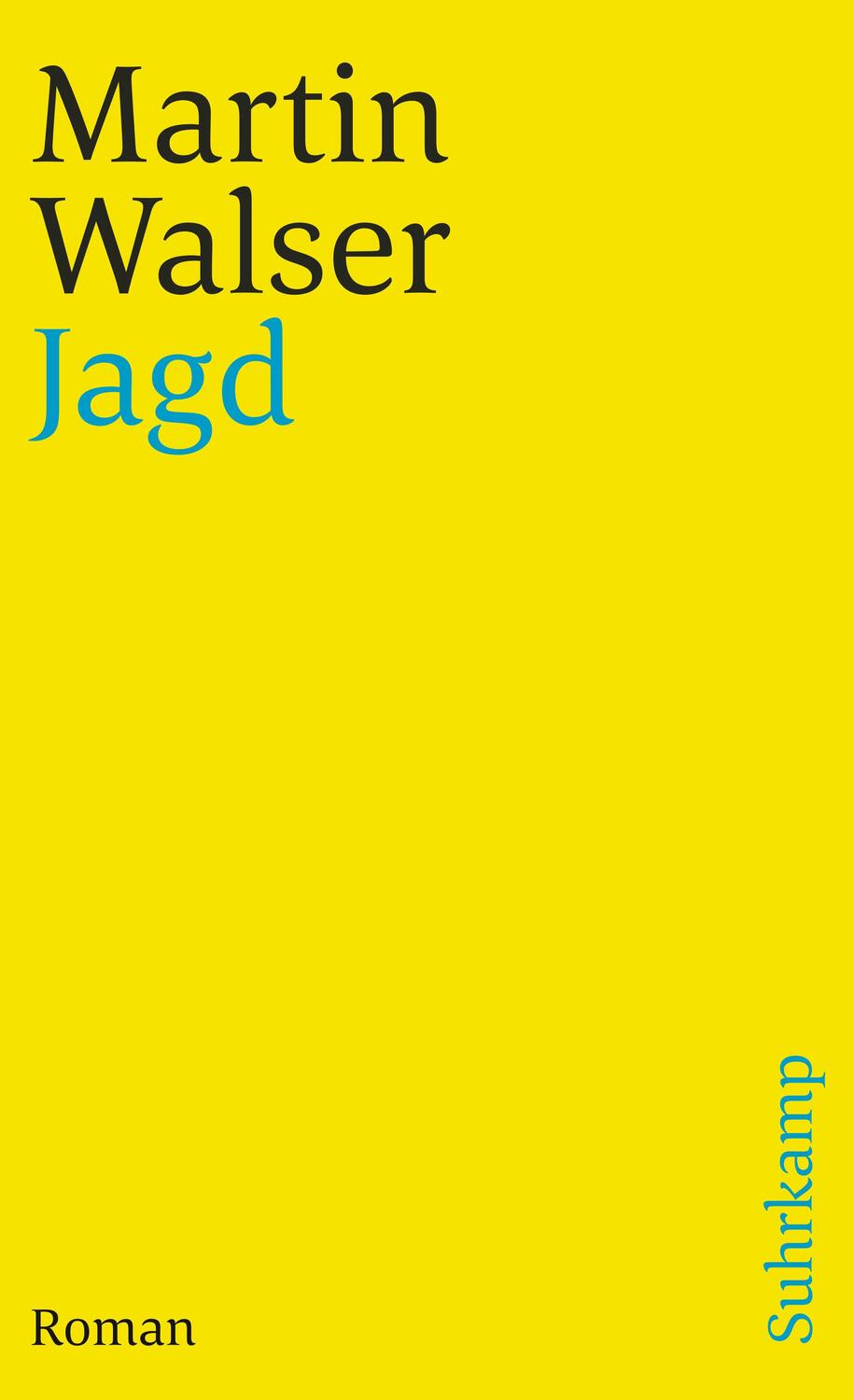 Cover: 9783518382851 | Jagd | Martin Walser | Taschenbuch | 223 S. | Deutsch | 1990