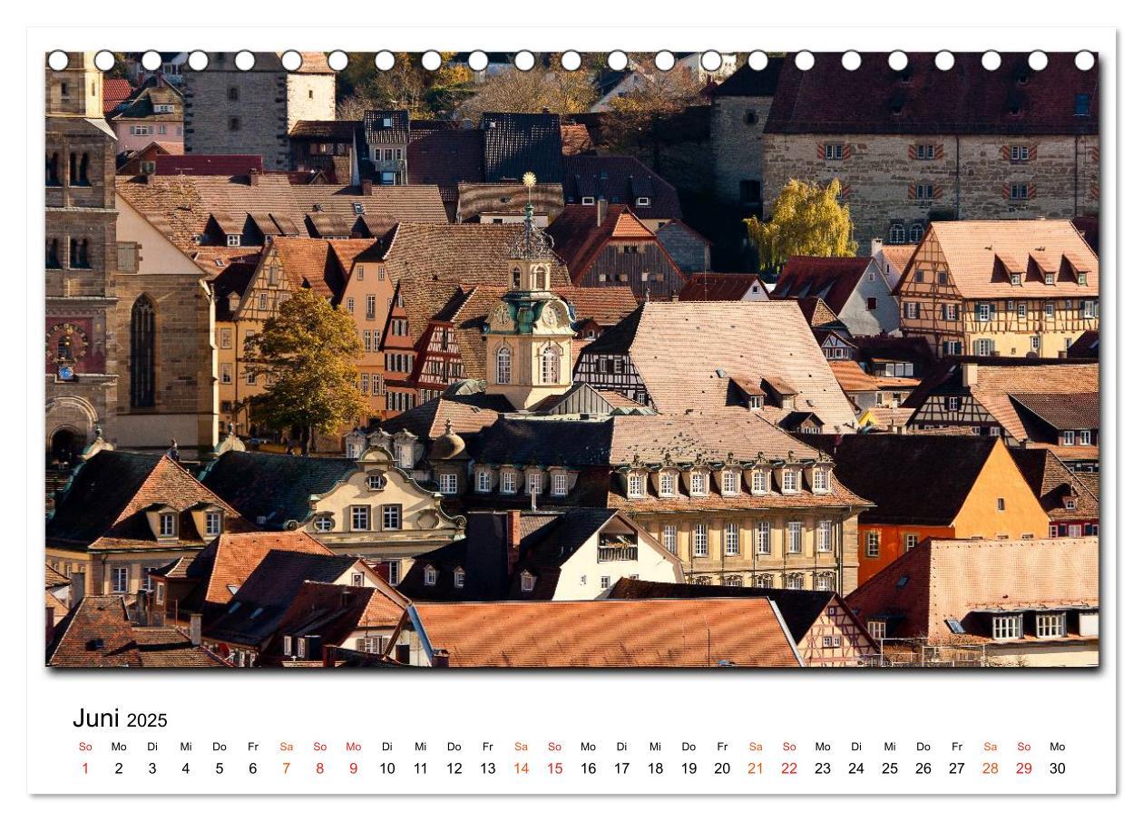 Bild: 9783435732425 | Aus der Ferne: Schwäbisch Hall 2025 (Tischkalender 2025 DIN A5...