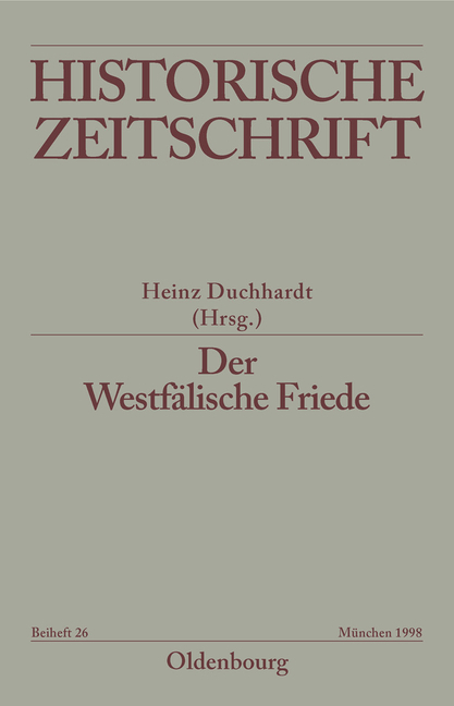 Cover: 9783486644258 | Der Westfälische Friede | Heinz Duchhardt | Taschenbuch | Deutsch
