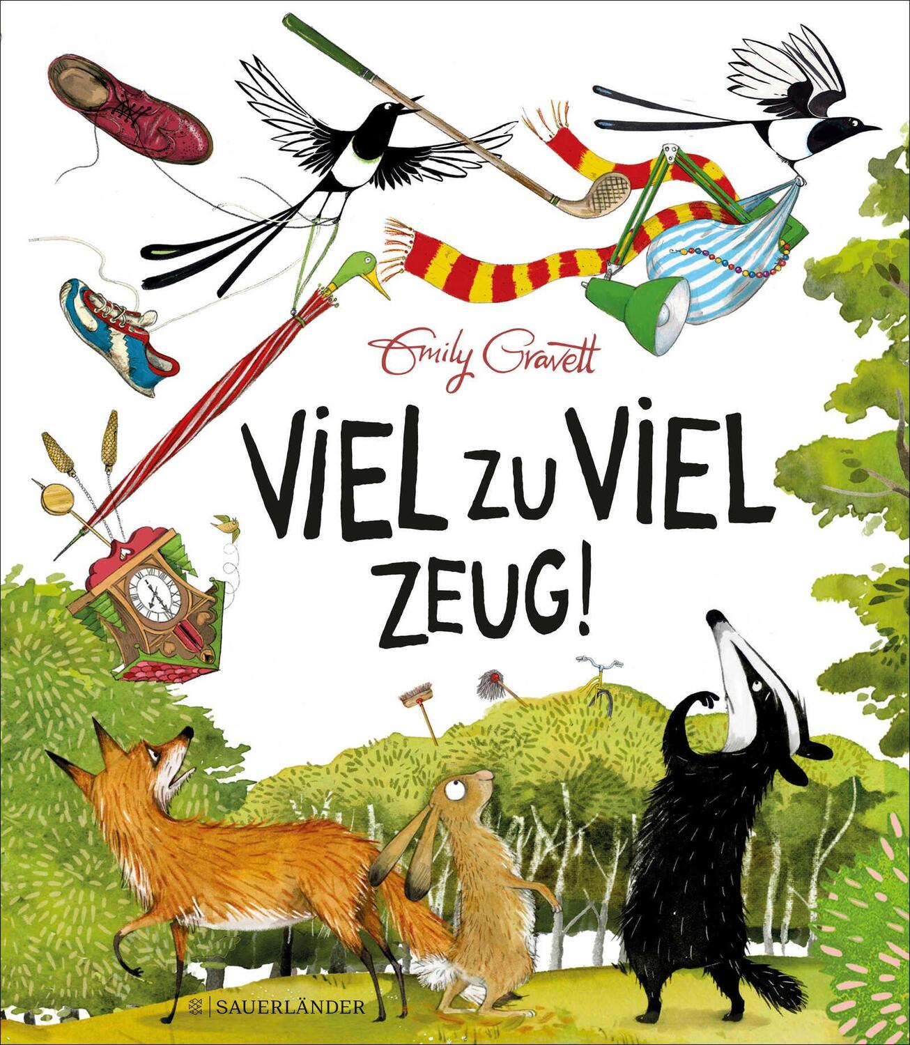 Cover: 9783737358316 | Viel zu viel Zeug! | Emily Gravett | Buch | 32 S. | Deutsch | 2021