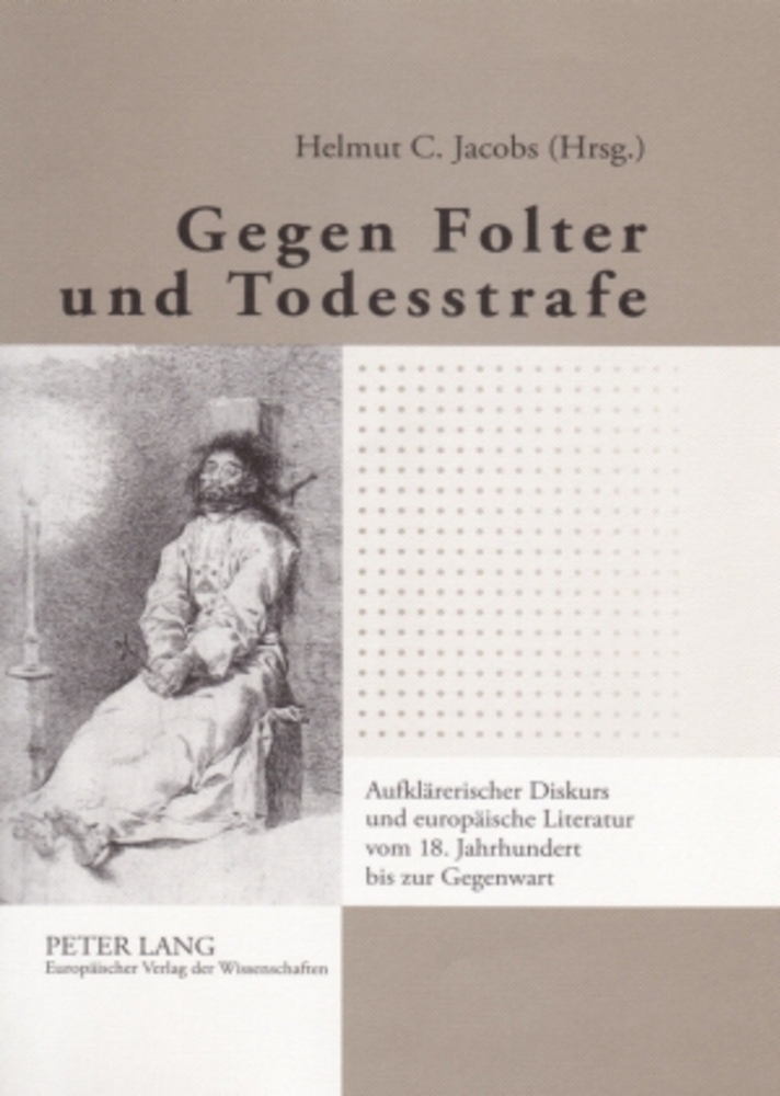 Cover: 9783631550090 | Gegen Folter und Todesstrafe | Helmut C. Jacobs | Buch | Deutsch
