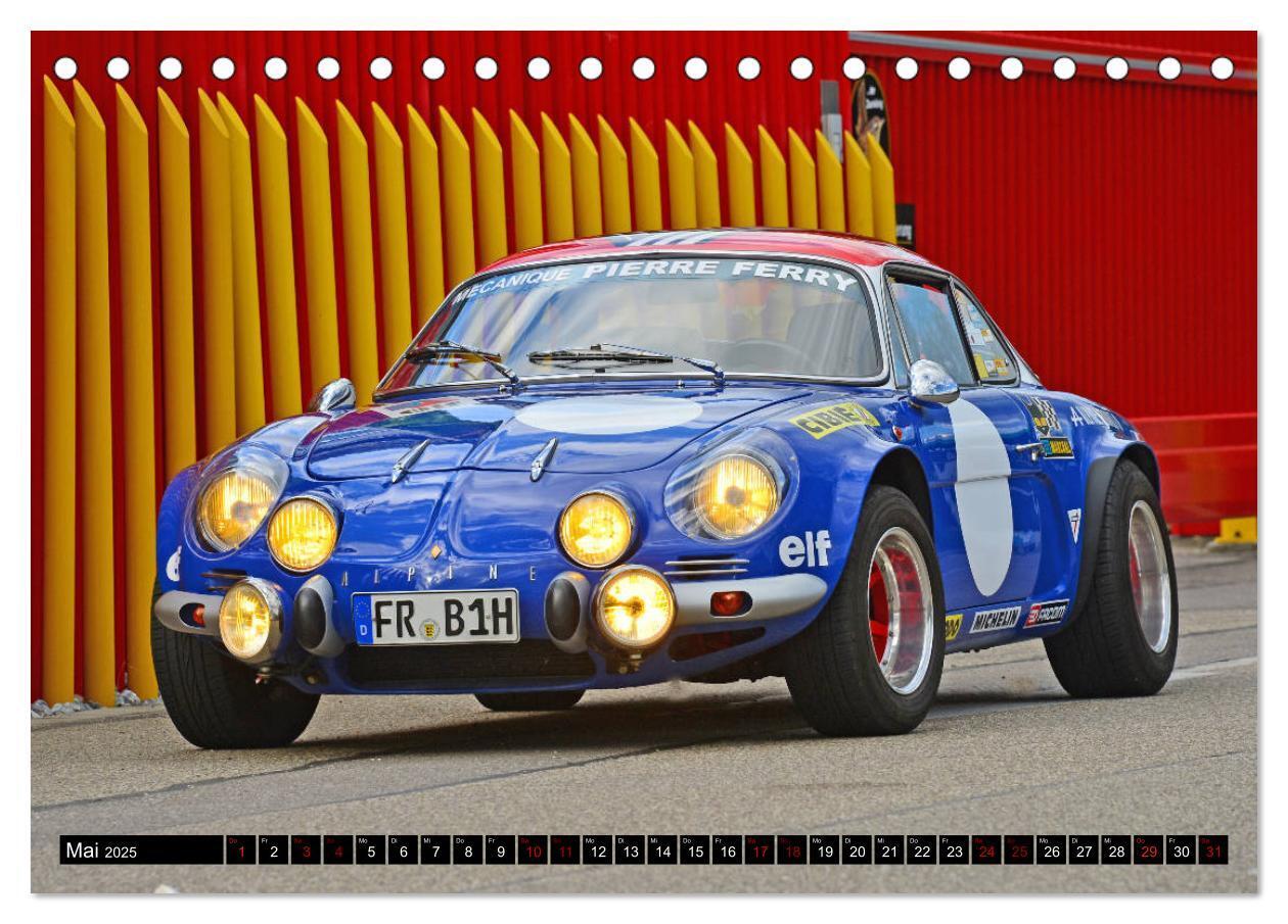 Bild: 9783435356515 | Renault Alpine A110 (Tischkalender 2025 DIN A5 quer), CALVENDO...